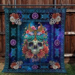 Skull 160501 Quilt Blanket