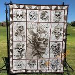 skull 3 blanket th1307 quilt d2317781