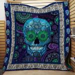 skull cla040725 quilt blanket d2381369