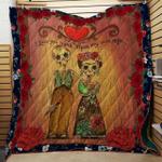 skull clh0611089q quilt blanket d2355296