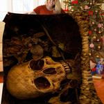 skull halloween jfj12700 3d customized quilt 2707 d2314819