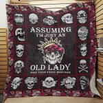 skull jfj12747 3d customized quilt 2707 d2314709