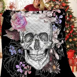 Skull JFJ12798 3D Customized Quilt 2707