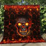 skull lava premium quilt blanket size throw twin queen king super king d2318530