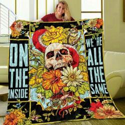 Skull On The Inside JW19 TB160996 3D Customized Quilt