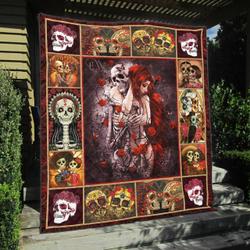Skull Quilt Blanket Dhc13122573Vt