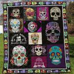 skull quilt blanket ver 17 quilt d2321099