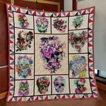 skull quilt blanket ver 51 quilt d2322344