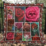skull tu120710a quilt blanket d2380577