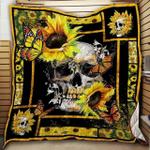skull you are my sunshine blanket th17071 quilt d2347149