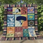 sky diving ht070622 quilt blanket d2357596