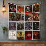 slayer 2 album covers quilt blanket d2354842