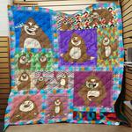 sloth jfj12853 3d customized quilt 2707 d2314559