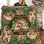 sloth personalized quilt blanket c9b050602ta d2317988