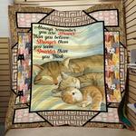 smarter than you think cat quilt d2386424