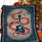 snake and guitar jfj12881 3d customized quilt 2707 d2314944