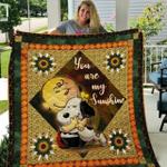 snoopy and charlie brown sunshine quilt blanket d2345761