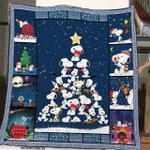 snoopy christmas tree quilt blanket hothot 121020 d2326166