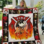 snoopy firefighter quilt blanket d2345765
