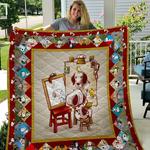 snoopy triple self portrait quilt blanket quilt d2324457