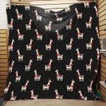 snow alpaca quilt blanket great customized blanket gifts for birthday christmas thanksgiving
