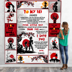 so much of me is made from you dad dragon ball customized quilt bt d2383844