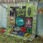 soccer er than therapy quilt blanket aa22 quilt d2321651