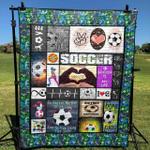 soccer in my heart pktm2405113 quilt blanket d2357549