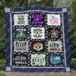 soccer is my life quilt blanket no96 quilt d2324617
