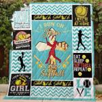 softball blanket kc18071 quilt d2358072