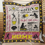 softball v6 3d customized quilt d2314716