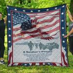 soldier s prayer blanket th0807 quilt d2356509
