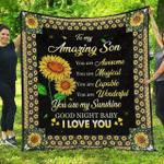son amazing daughter good night baby blanket th0807 quilt d2356446