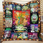 soul connection rick morty quilt d2383448