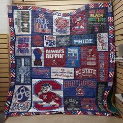 south carolina state bulldogs football for fan Quilt Blanket