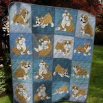 st bulldog 080402 quilt blanket quilt d2321528