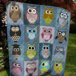 st owl 030401 quilt blanket quilt d2323061