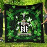 stafford ireland irish celtic shamrock knot circle jfj13057 3d customized quilt 2707 d2312436