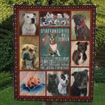 staffordshire bull terrier hur quilt bevrtd d2389051