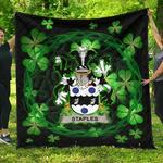 staples ireland irish celtic shamrock knot circle jfj13072 3d customized quilt 2707 d2312441