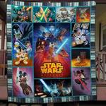 starwar mickey quilt blanket hvt230515 quilt d2322493