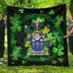 stevenson ireland irish celtic shamrock knot circle jfj13127 3d customized quilt 2707 d2312655