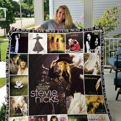 Stevie Nicks Albums Cover Poster Quilt Blanket Ver 2
