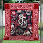 sugar skull clm1510122 quilt blanket d2355909