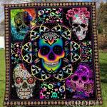 sugar skull if i got you quilt kao d2387978