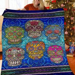 Sugar Skull JFJ13190 3D Customized Quilt 2707