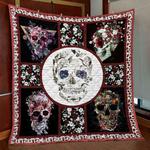 sugar skull quilt blanket ver 2 quilt d2323948