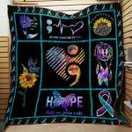 suicide prevention quilt blanket quilt d2321377