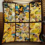 summer vibes yellow quilt blanket a168 d2322201