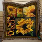 sunflower 3d personalized customized quilt blanket 47 d2319861